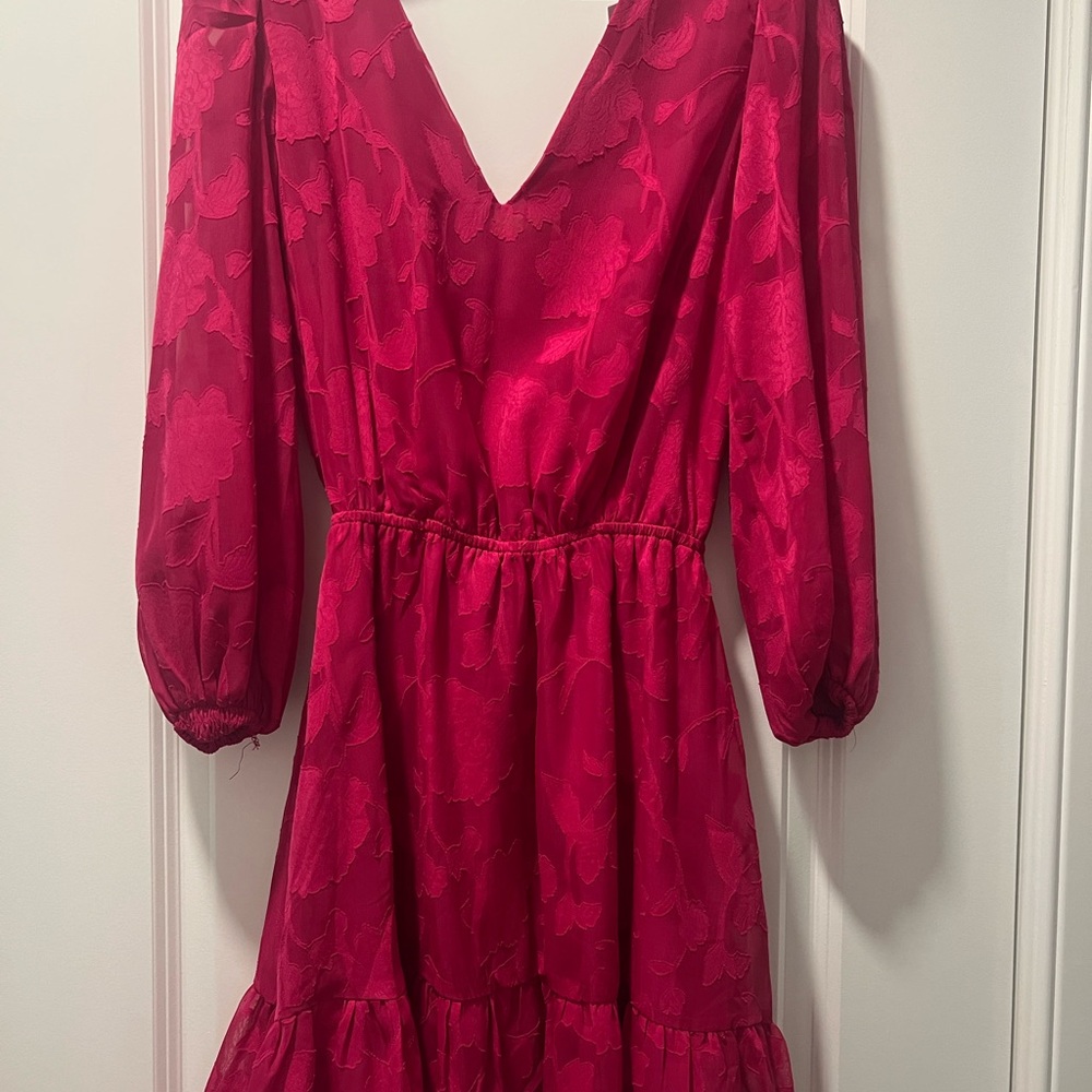 Evereve Pink Floral Dress